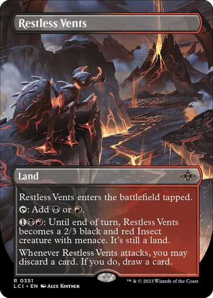 Restless Vents (Borderless), The Lost Caverns of Ixalan 351