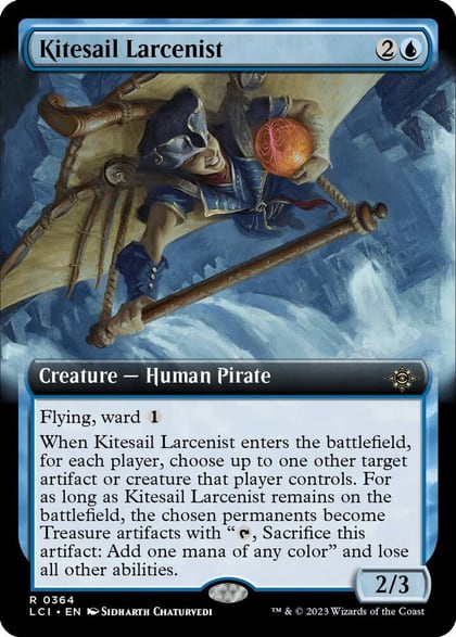 Kitesail Larcenist (Extended Art), The Lost Caverns of Ixalan 364
