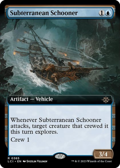 Subterranean Schooner (Extended Art), The Lost Caverns of Ixalan 365