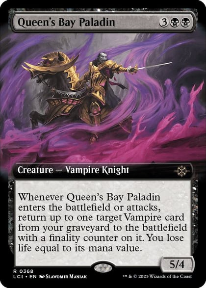 Queen's Bay Paladin (Extended Art), The Lost Caverns of Ixalan 368
