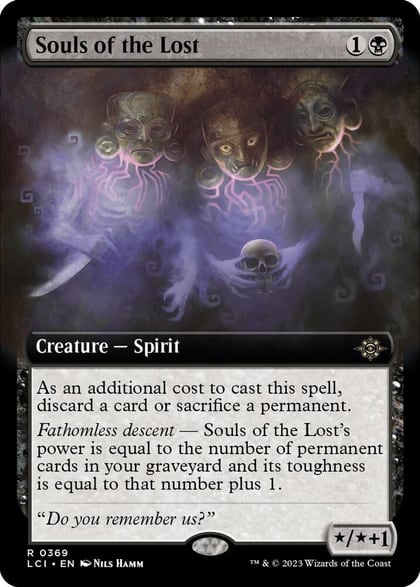 Souls of the Lost (Extended Art), The Lost Caverns of Ixalan 369