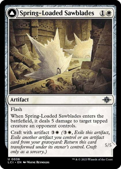 Spring-Loaded Sawblades, The Lost Caverns of Ixalan 36