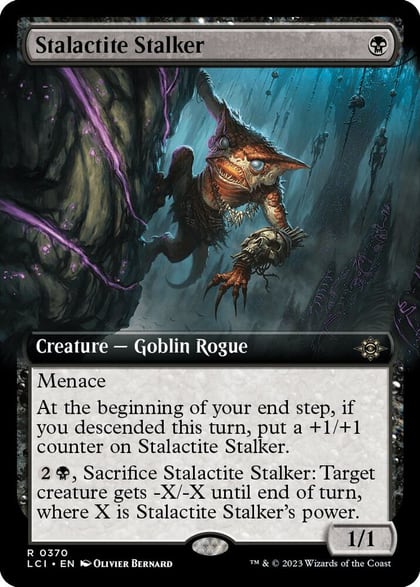 Stalactite Stalker (Extended Art), The Lost Caverns of Ixalan 370