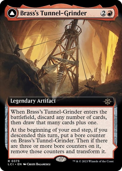 Brass's Tunnel-Grinder (Extended Art), The Lost Caverns of Ixalan 373