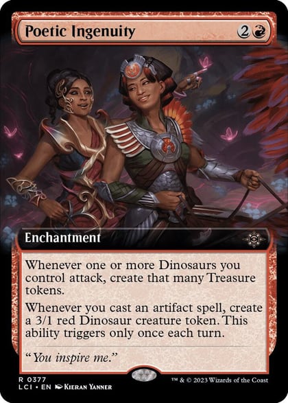 Poetic Ingenuity (Extended Art), The Lost Caverns of Ixalan 377
