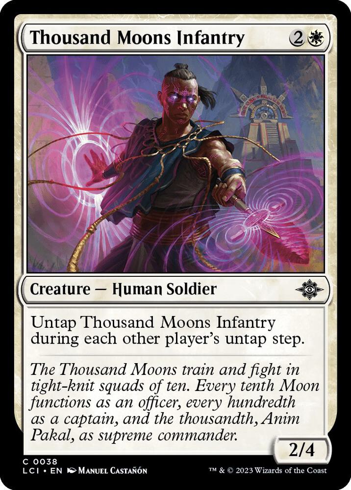 Thousand Moons Infantry, The Lost Caverns of Ixalan 38