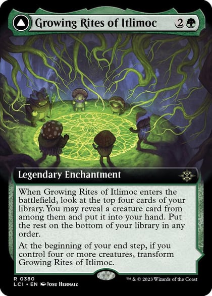 Growing Rites of Itlimoc (Extended Art), The Lost Caverns of Ixalan 380
