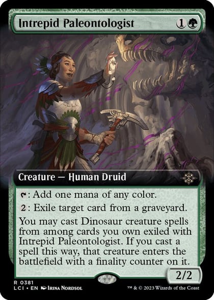 Intrepid Paleontologist (Extended Art), The Lost Caverns of Ixalan 381