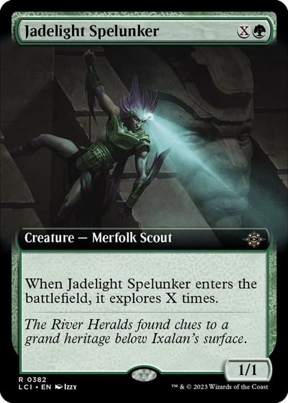 Jadelight Spelunker (Extended Art), The Lost Caverns of Ixalan 382