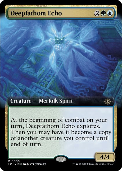 Deepfathom Echo (Extended Art), The Lost Caverns of Ixalan 385