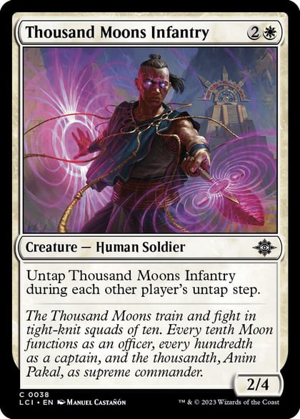 Thousand Moons Infantry, The Lost Caverns of Ixalan 38