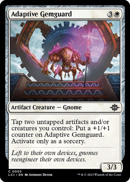 Adaptive Gemguard, The Lost Caverns of Ixalan 3