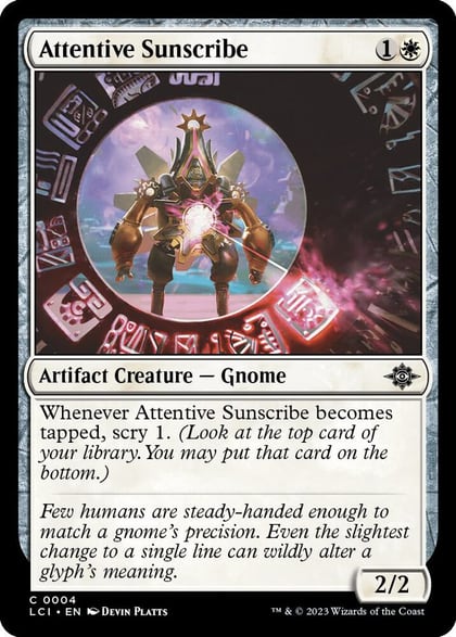 Attentive Sunscribe, The Lost Caverns of Ixalan 4