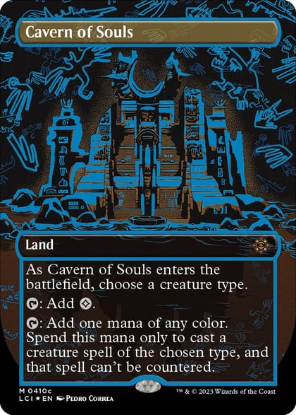 Cavern of Souls (0410c) (Borderless), The Lost Caverns of Ixalan 410c