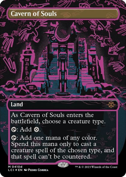 Cavern of Souls (0410d) (Borderless), The Lost Caverns of Ixalan 410d