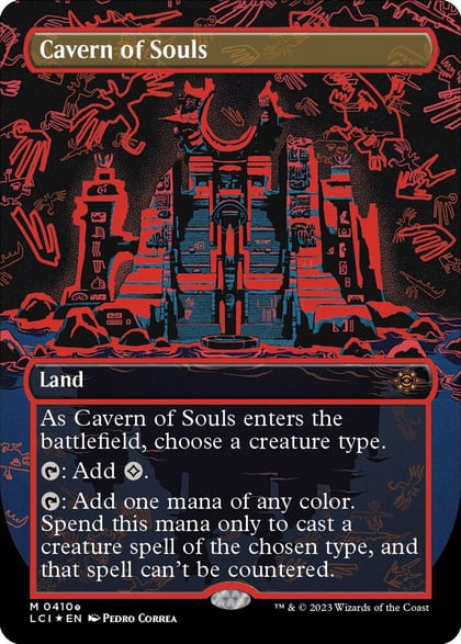 Cavern of Souls (0410e) (Borderless), The Lost Caverns of Ixalan 410e