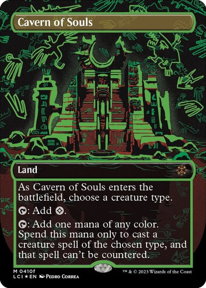 Cavern of Souls (0410f) (Borderless), The Lost Caverns of Ixalan 410f
