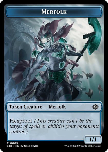 Merfolk Token, The Lost Caverns of Ixalan 5
