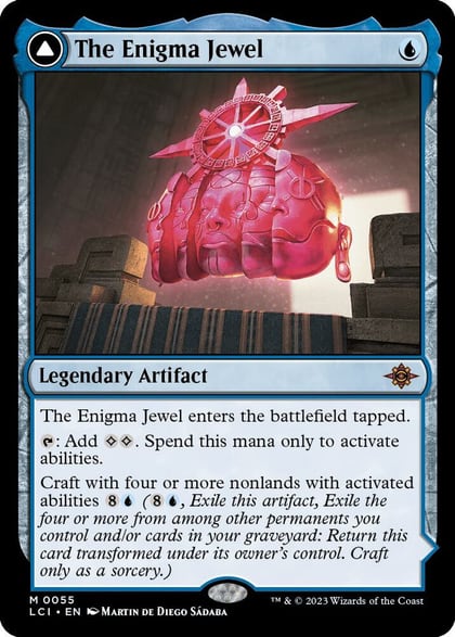 The Enigma Jewel, The Lost Caverns of Ixalan 55