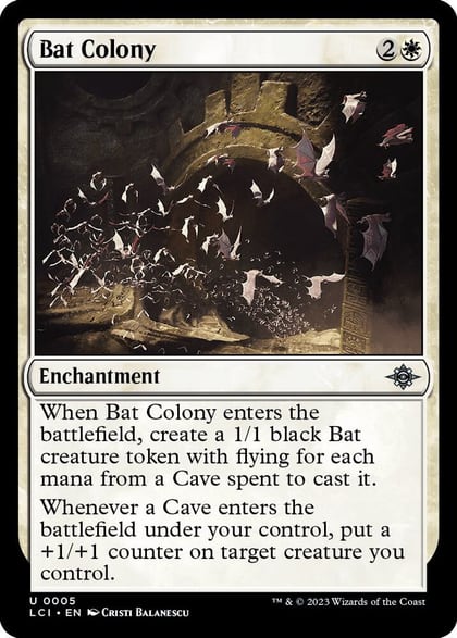 Bat Colony, The Lost Caverns of Ixalan 5