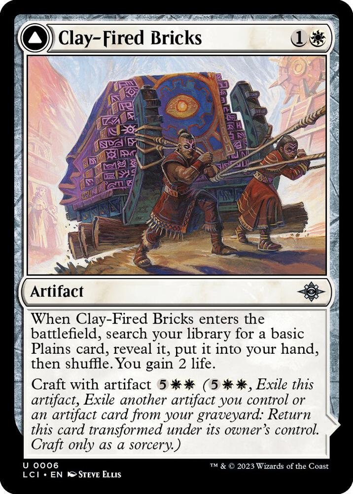 Clay-Fired Bricks, The Lost Caverns of Ixalan 6