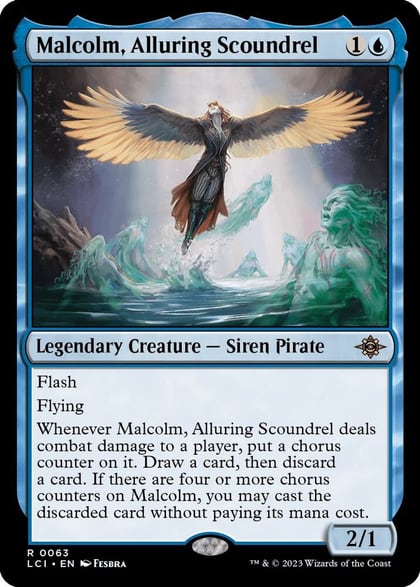 Malcolm, Alluring Scoundrel, The Lost Caverns of Ixalan 63
