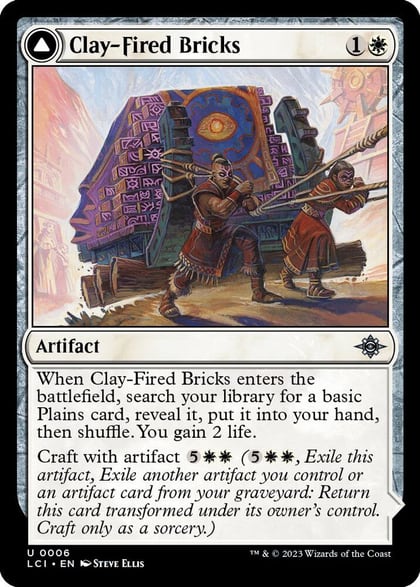 Clay-Fired Bricks, The Lost Caverns of Ixalan 6