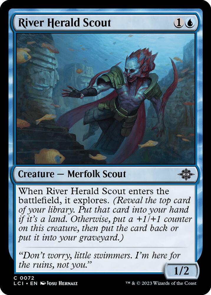 River Herald Scout, The Lost Caverns of Ixalan 72