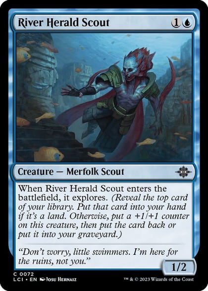 River Herald Scout, The Lost Caverns of Ixalan 72