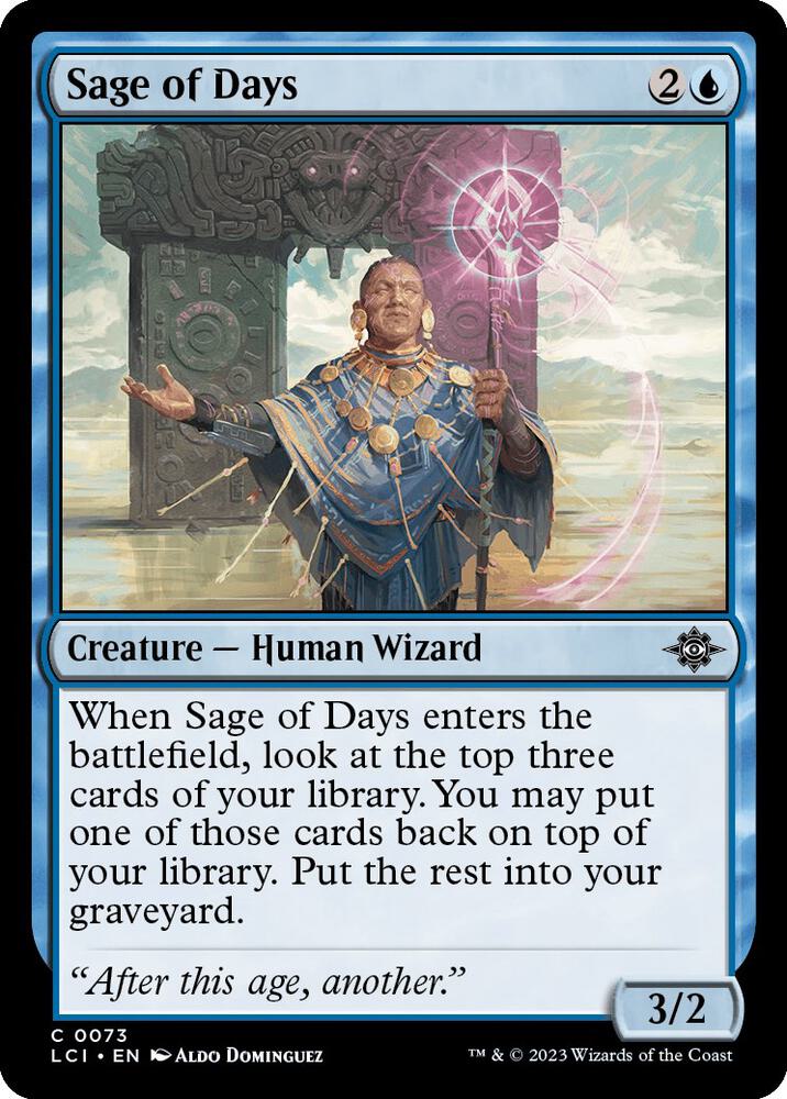 Sage of Days, The Lost Caverns of Ixalan 73