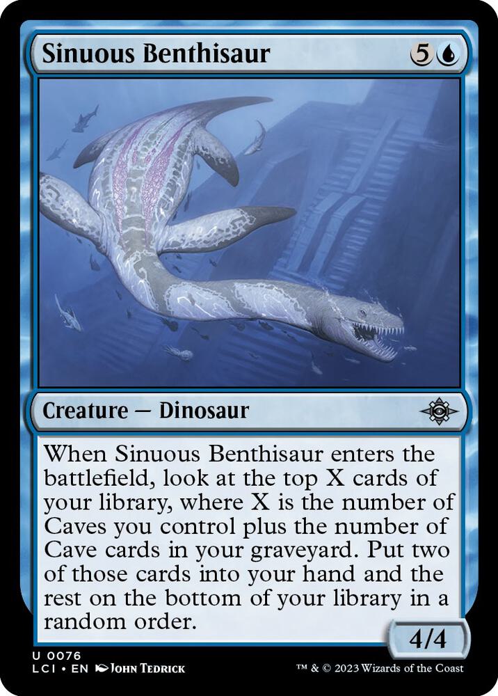 Sinuous Benthisaur, The Lost Caverns of Ixalan 76