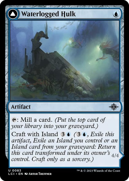 Waterlogged Hulk, The Lost Caverns of Ixalan 83