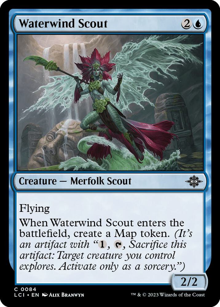 Waterwind Scout, The Lost Caverns of Ixalan 84
