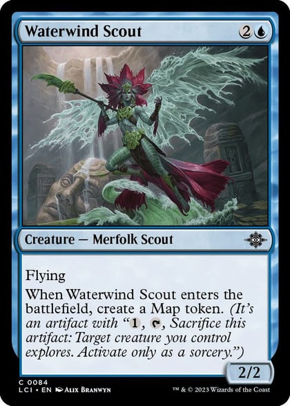 Waterwind Scout, The Lost Caverns of Ixalan 84