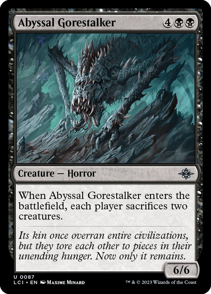 Abyssal Gorestalker, The Lost Caverns of Ixalan 87