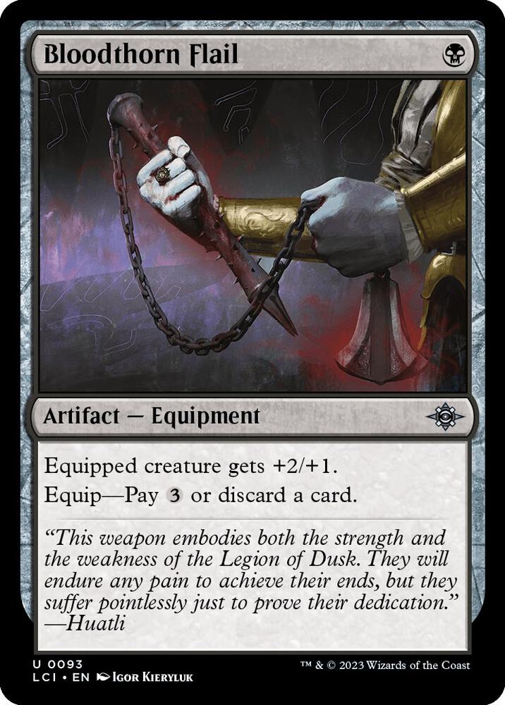 Bloodthorn Flail, The Lost Caverns of Ixalan 93