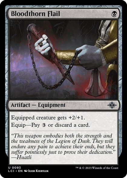 Bloodthorn Flail, The Lost Caverns of Ixalan 93