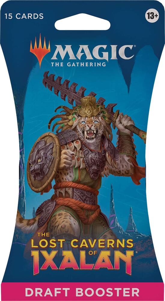 The Lost Caverns of Ixalan - Sleeved Draft Booster Pack, The Lost Caverns of Ixalan P722615