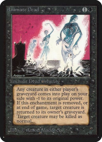 Animate Dead, Alpha Edition #1028