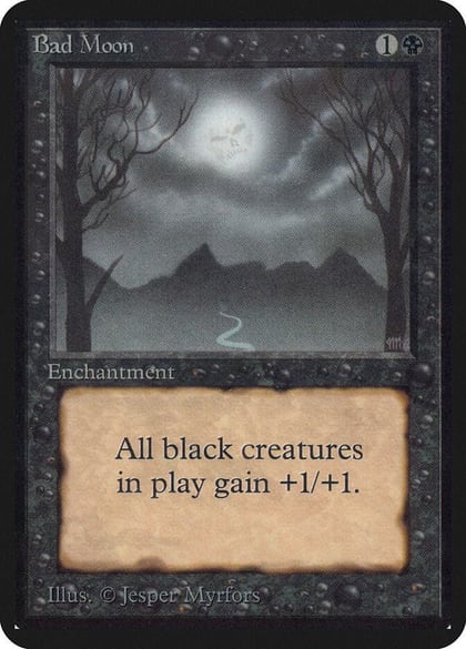 Bad Moon, Alpha Edition #1033