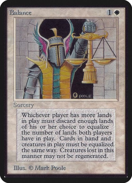Balance, Alpha Edition #1035