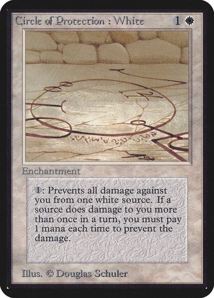 Circle of Protection: White, Alpha Edition #1062
