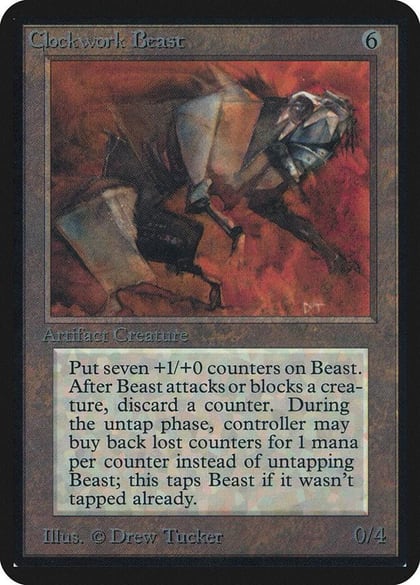 Clockwork Beast, Alpha Edition #1063