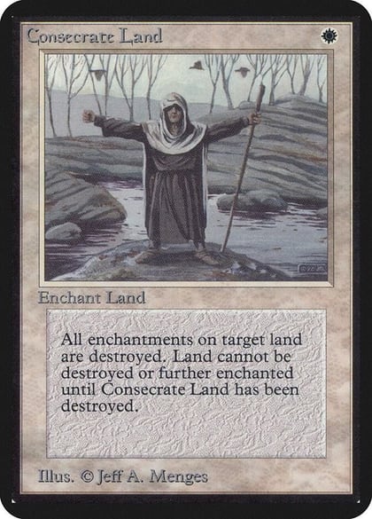Consecrate Land, Alpha Edition #1066