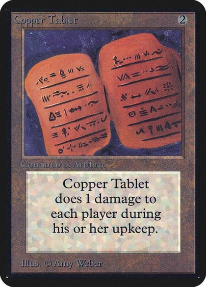 Copper Tablet, Alpha Edition #1071