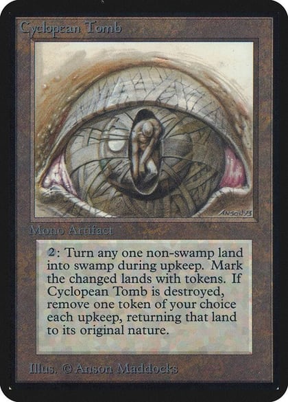 Cyclopean Tomb, Alpha Edition #1079