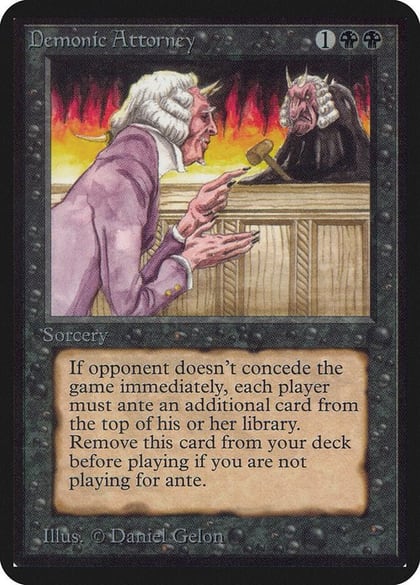 Demonic Attorney, Alpha Edition #1085