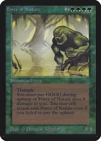 Force of Nature, Alpha Edition #1114