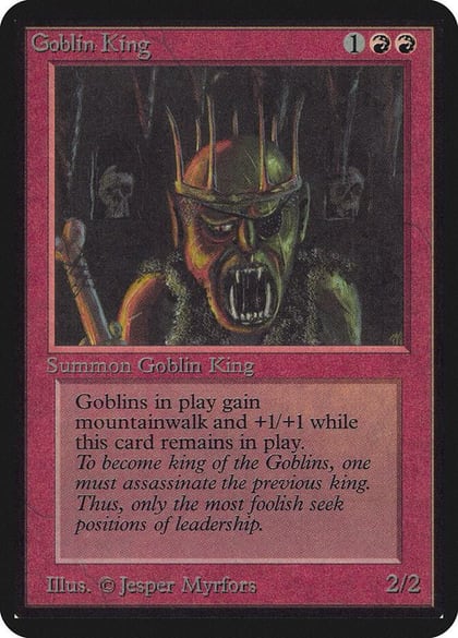 Goblin King, Alpha Edition #1129