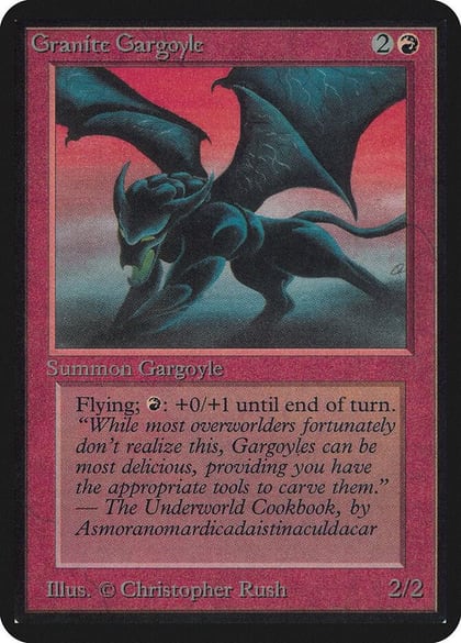 Granite Gargoyle, Alpha Edition #1130